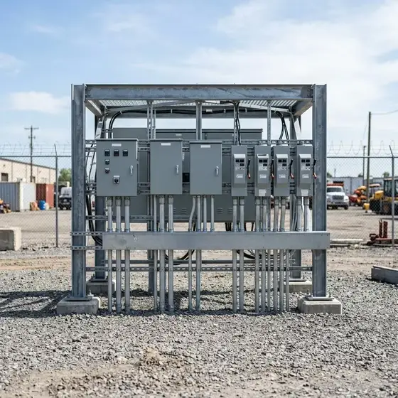 Illustrative concept of Utility Equipment Supports