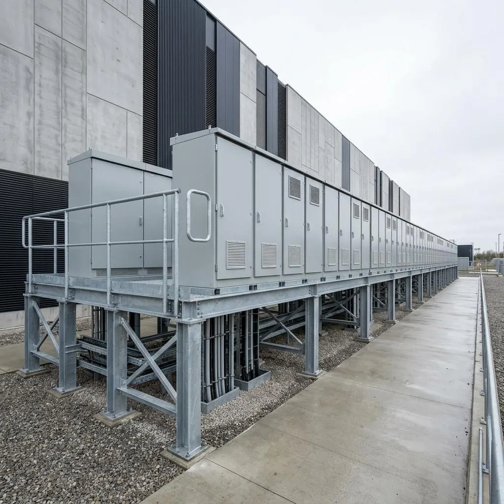 Illustrative concept of Switchgear and Electrical Equipment Supports